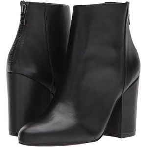 Steve Madden leather booties!! WORN ONCE!!